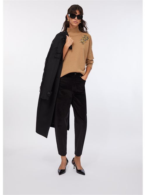 Pantaloni balloon in velluto LIU JO | MF5332T195A/22222